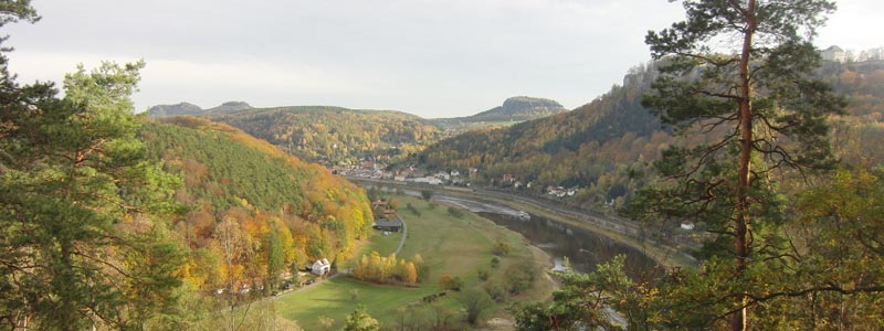 Thiele-Aussicht im Herbst