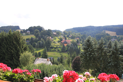 Blick von der Terrasse