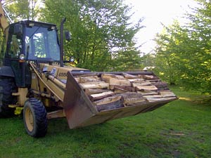 Holz für Lagerfeuer