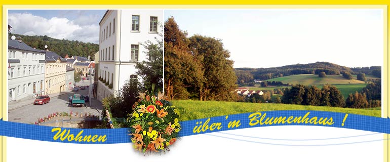Wohnen über'm Blumenhaus! Ferienwohnung in Sebnitz