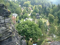 Blick auf Schweizermühle