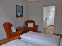 Ferienwohnung 35 m² - Wohnschlafraum