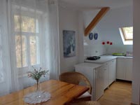 Ferienwohnung 27 m² - Küchenzeile